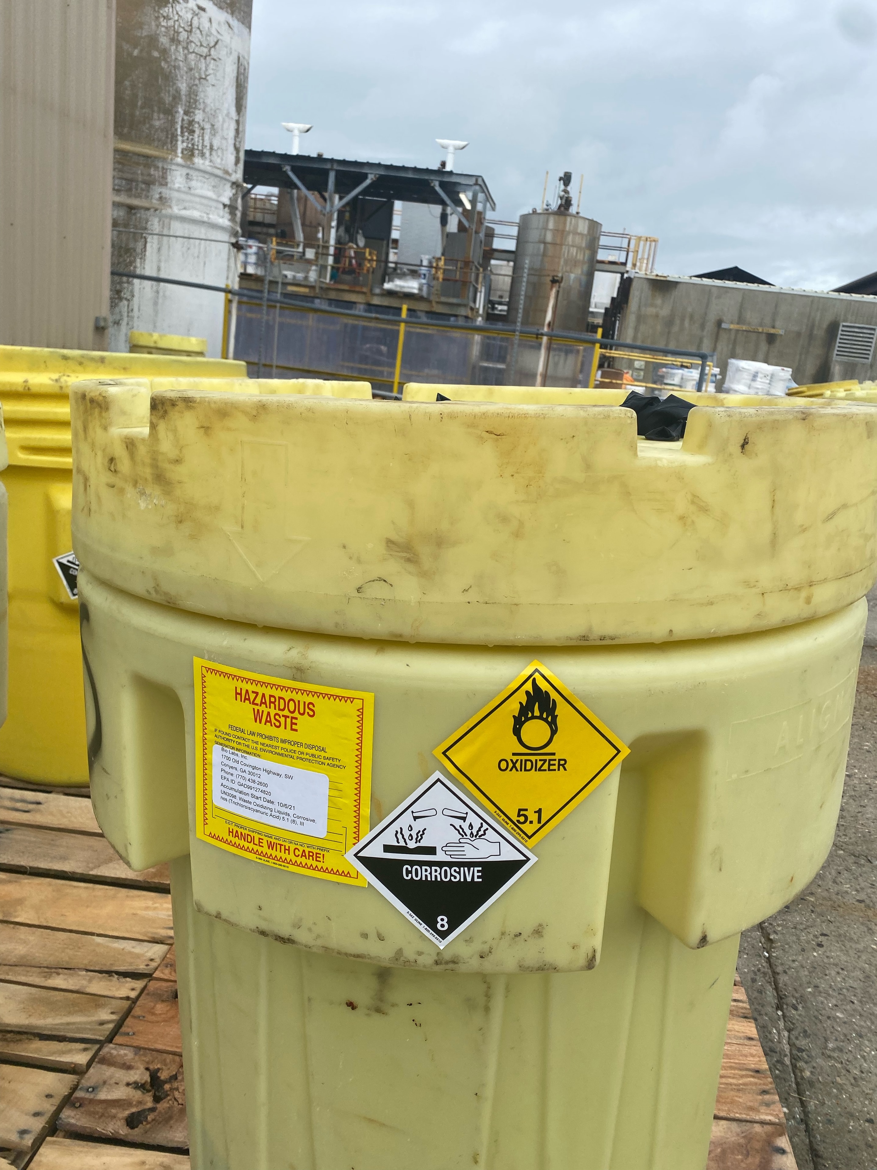 Industrial Drum Disposal – Augusta Manufacturing Facility