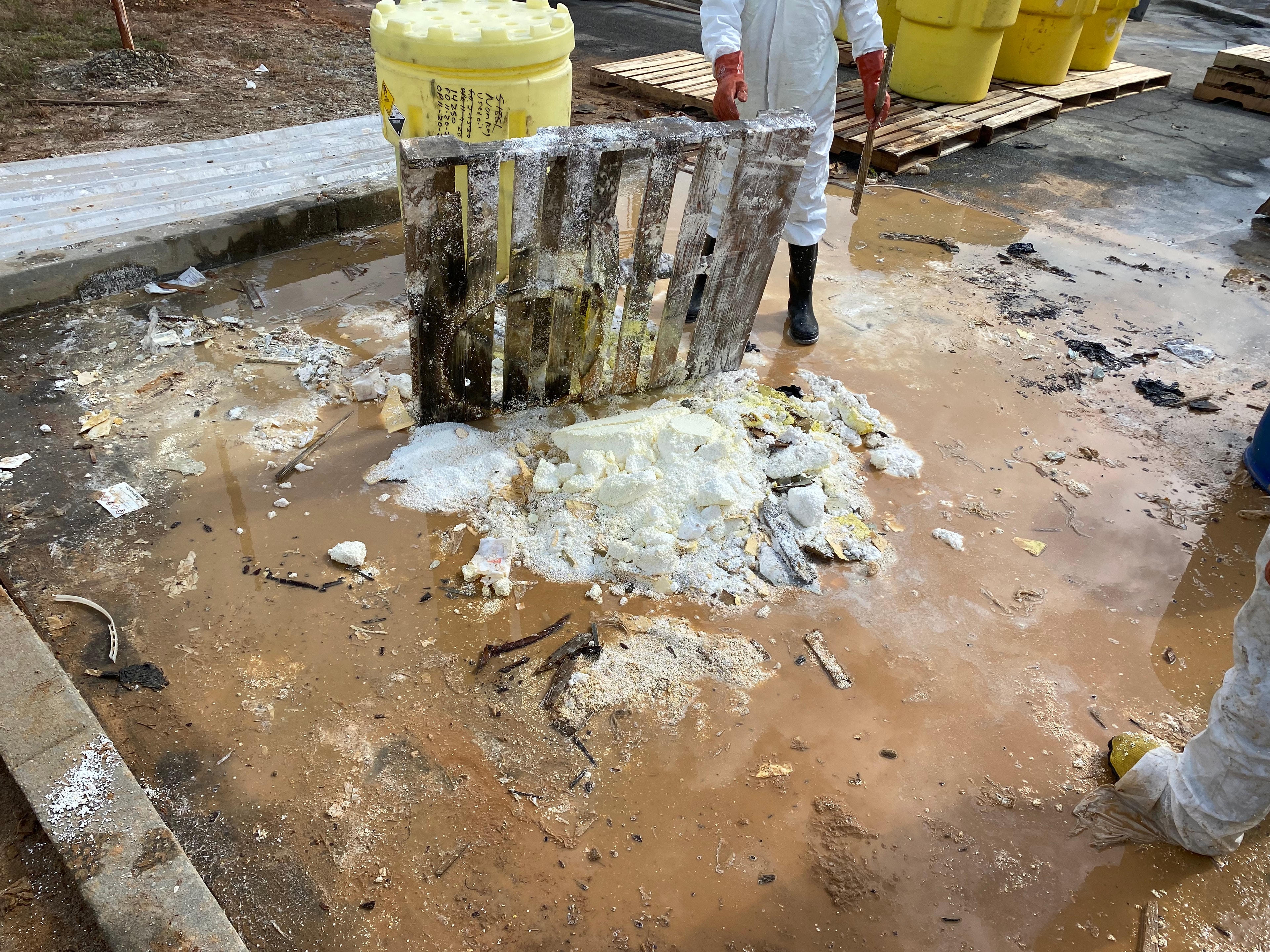 Unknown Waste Characterization – Evans Industrial Site